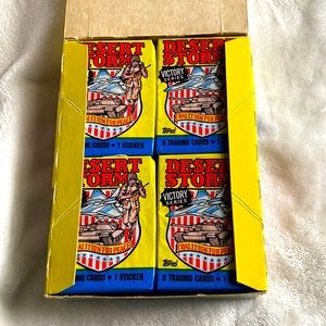 1991 Collectable Desert Storm Trading Cards from Topps